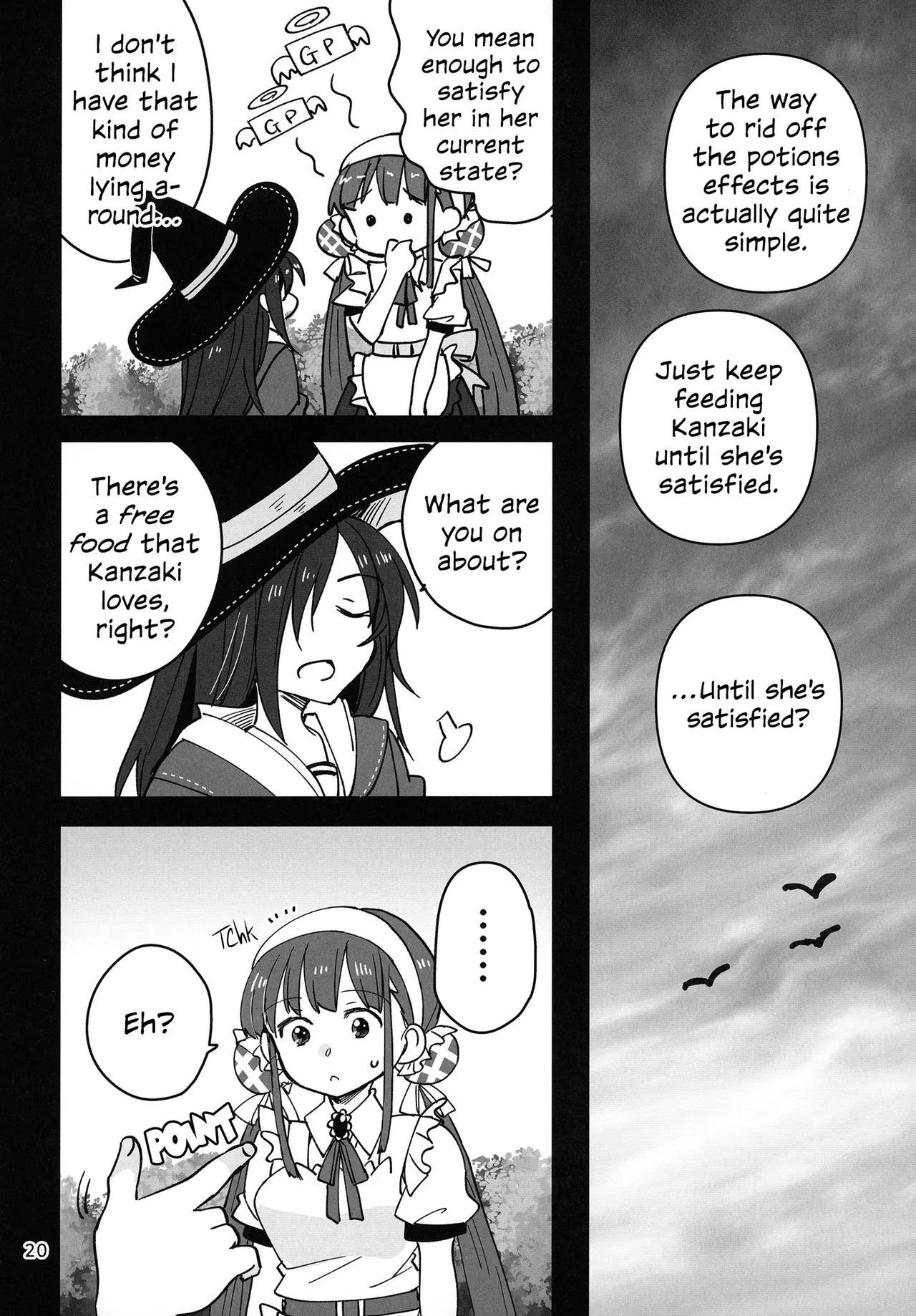Shinobanu Ninja wa Kuishinbou | The Not-So Stealthy Ninja is a Glutton page 20 featuring adelheid kanzaki heaven burns red parody - yuri females only hentai manga - read online free