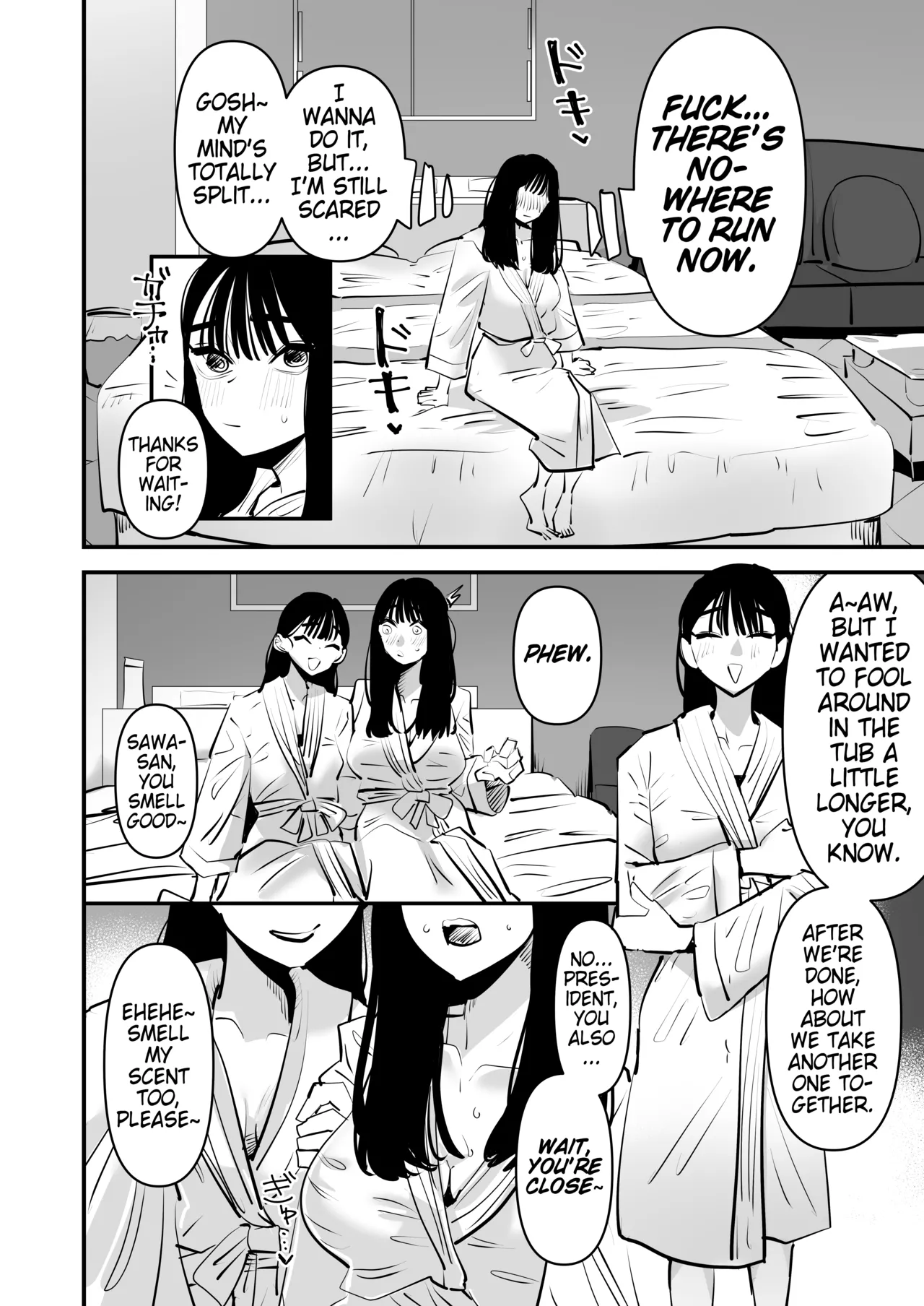 Iincho no Kuse ni Yuri Sex Chou Umakute Maji Mukatsuku | She's Crazy Good at Yuri Sex Despite Being the Student President and it Seriously Pisses Me Off page 13 original parody - yuri kissing hentai manga - read online free