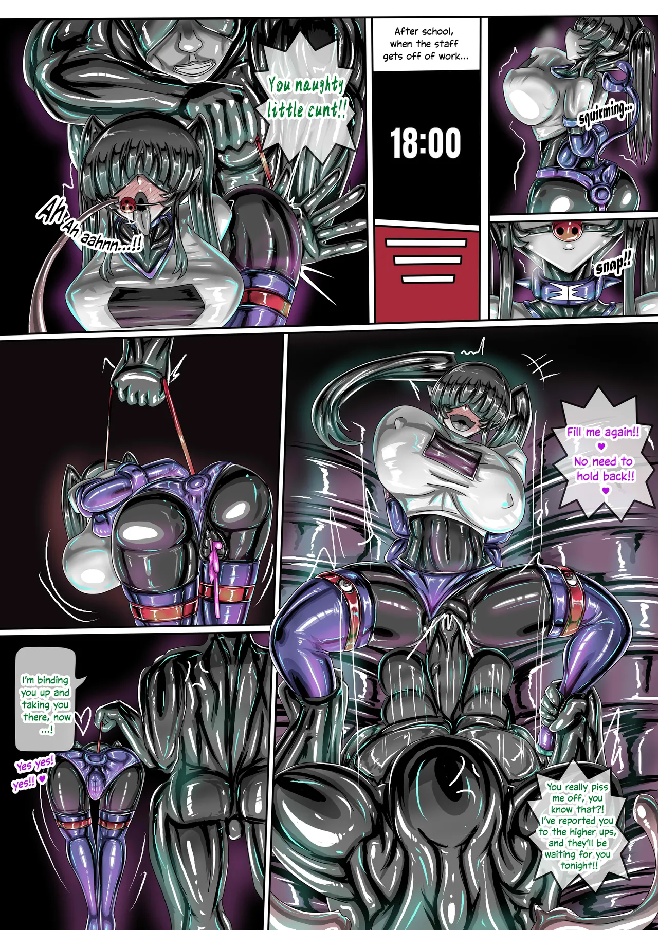 Battered Girls and Freaks page 12 original parody - living clothes bondage hentai manga - read online free