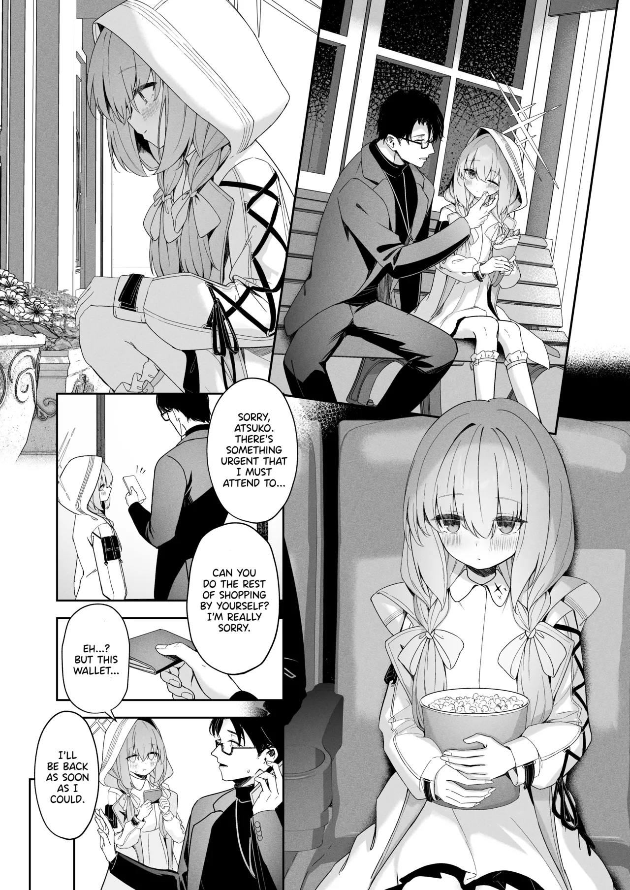 Koibito Gokko | Playing Lovers page 9 featuring sensei blue archive parody - sole female sole male hentai manga - read online free