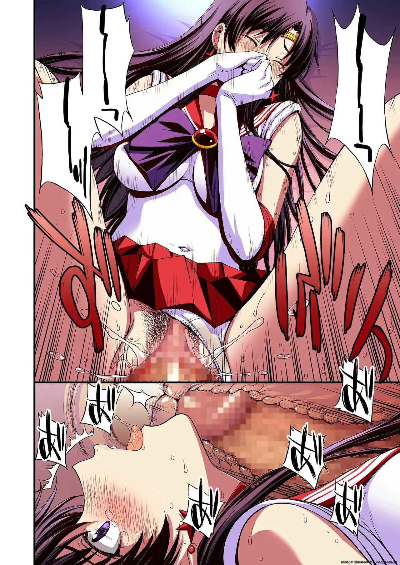 Mars to Haramase Koubi Full Color Soushuuhen | Mars' Impregnation page 17 featuring sailor mars sailor moon parody - sole female nakadashi hentai manga - read online free