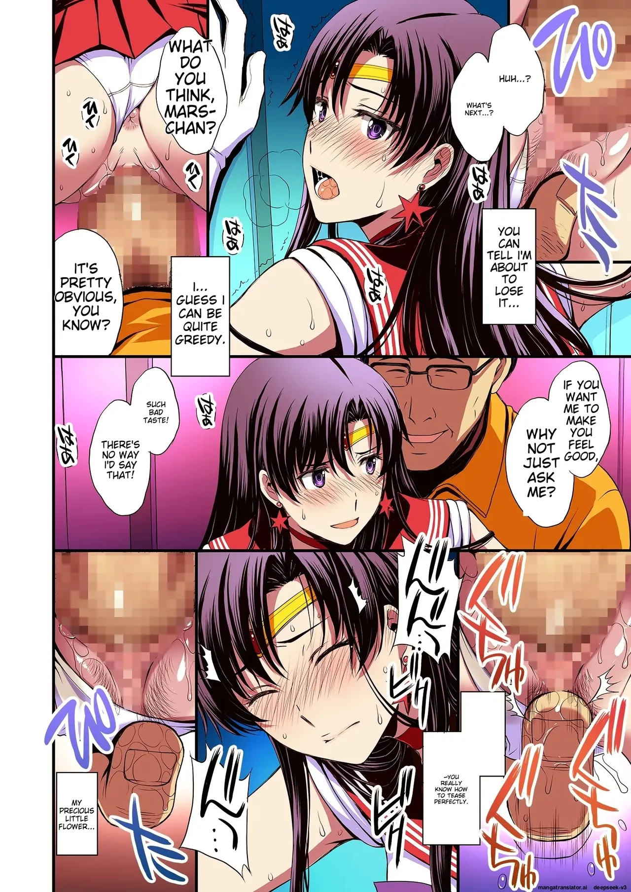 Mars to Haramase Koubi Full Color Soushuuhen | Mars' Impregnation page 47 featuring sailor mars sailor moon parody - magical girl nakadashi hentai manga - read online free