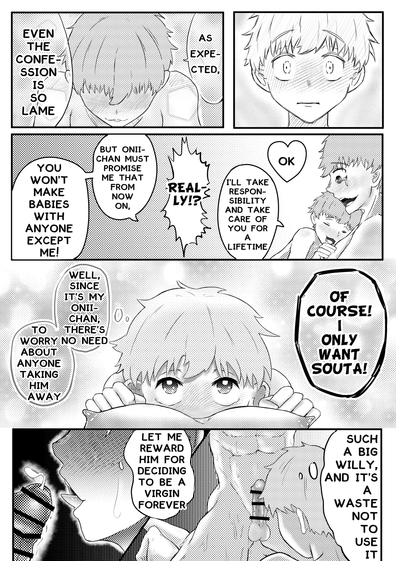 お兄ちゃん、僕の子供を産んでよ page 32 original parody - handjob anal hentai manga - read online free