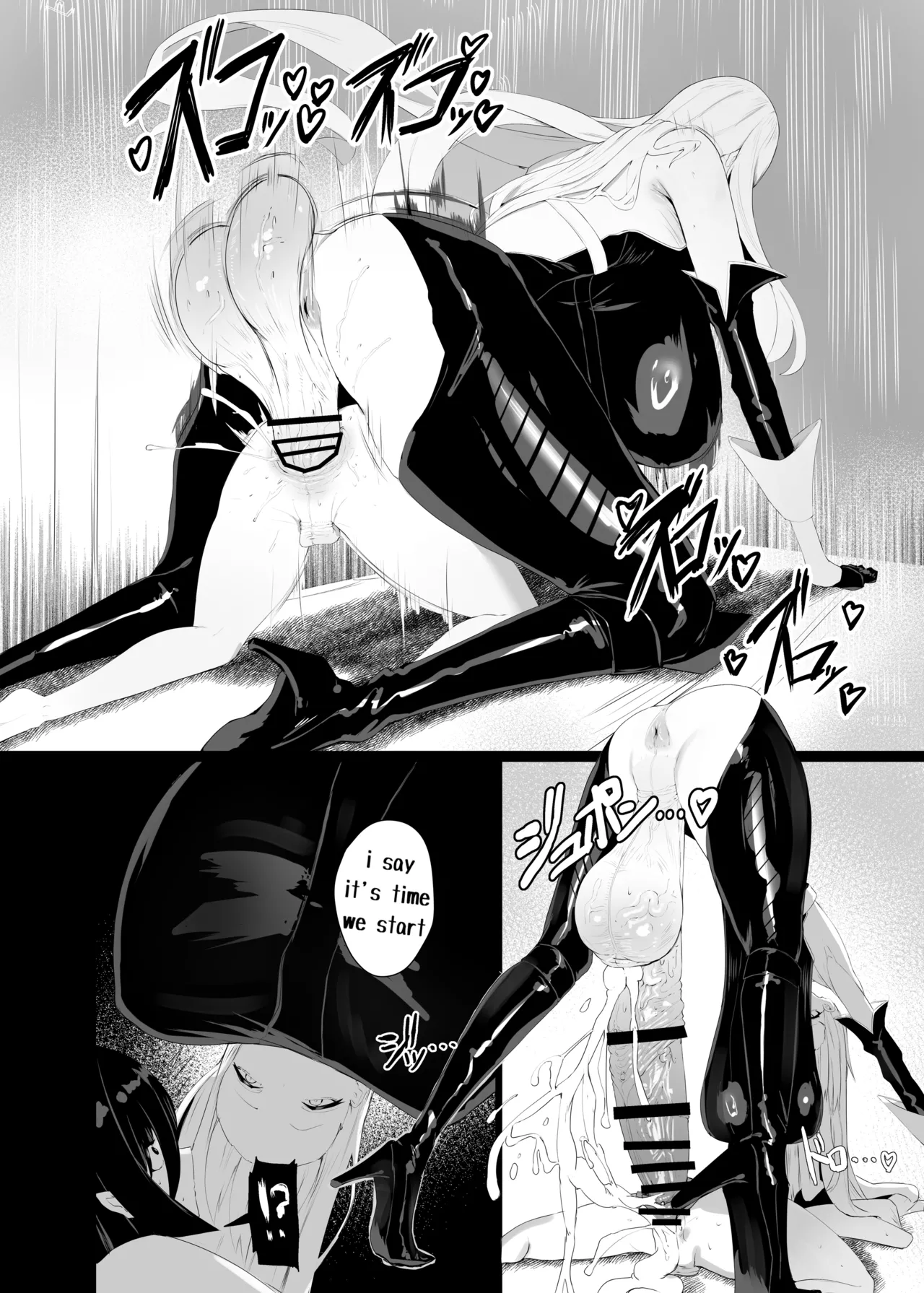 Taisa no Shumi page 28 featuring selvaria bles valkyria chronicles parody - big breasts chastity belt hentai manga - read online free