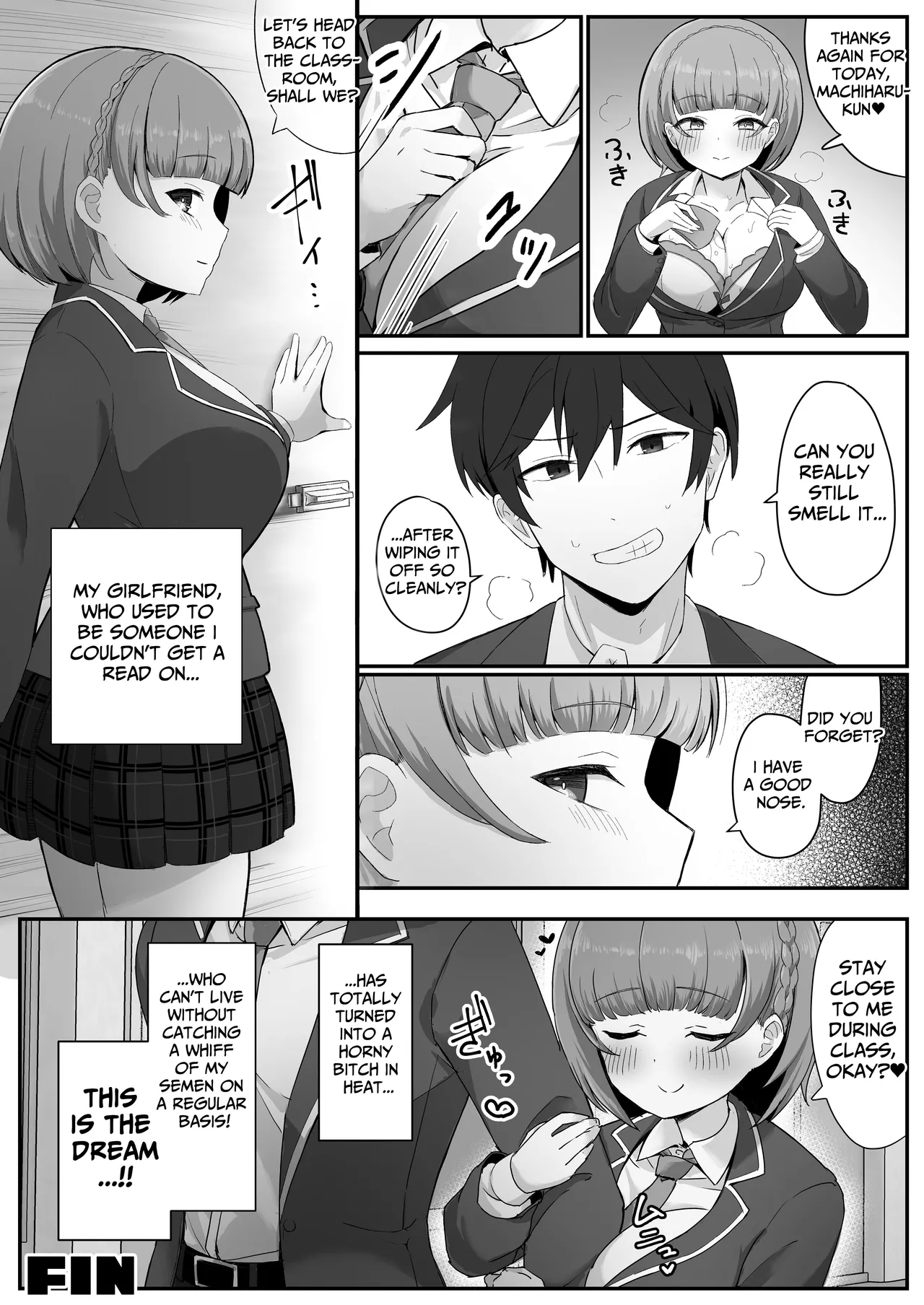 Teishinchou Cool-kei Muhyoujou Kanojo ga Ore no Nioi Fetish da to Hakkaku shitara Mou! | I Found Out That My Cool, Short, Deadpan Girlfriend Has A Smell Fetish! page 77 original parody - sole female sole male hentai manga - read online free