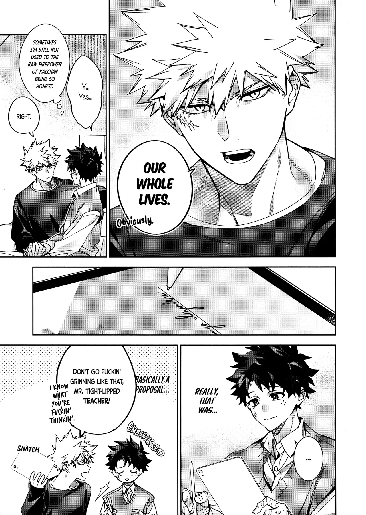 Greedy page 46 featuring izuku midoriya my hero academia parody - anal males only hentai manga - read online free