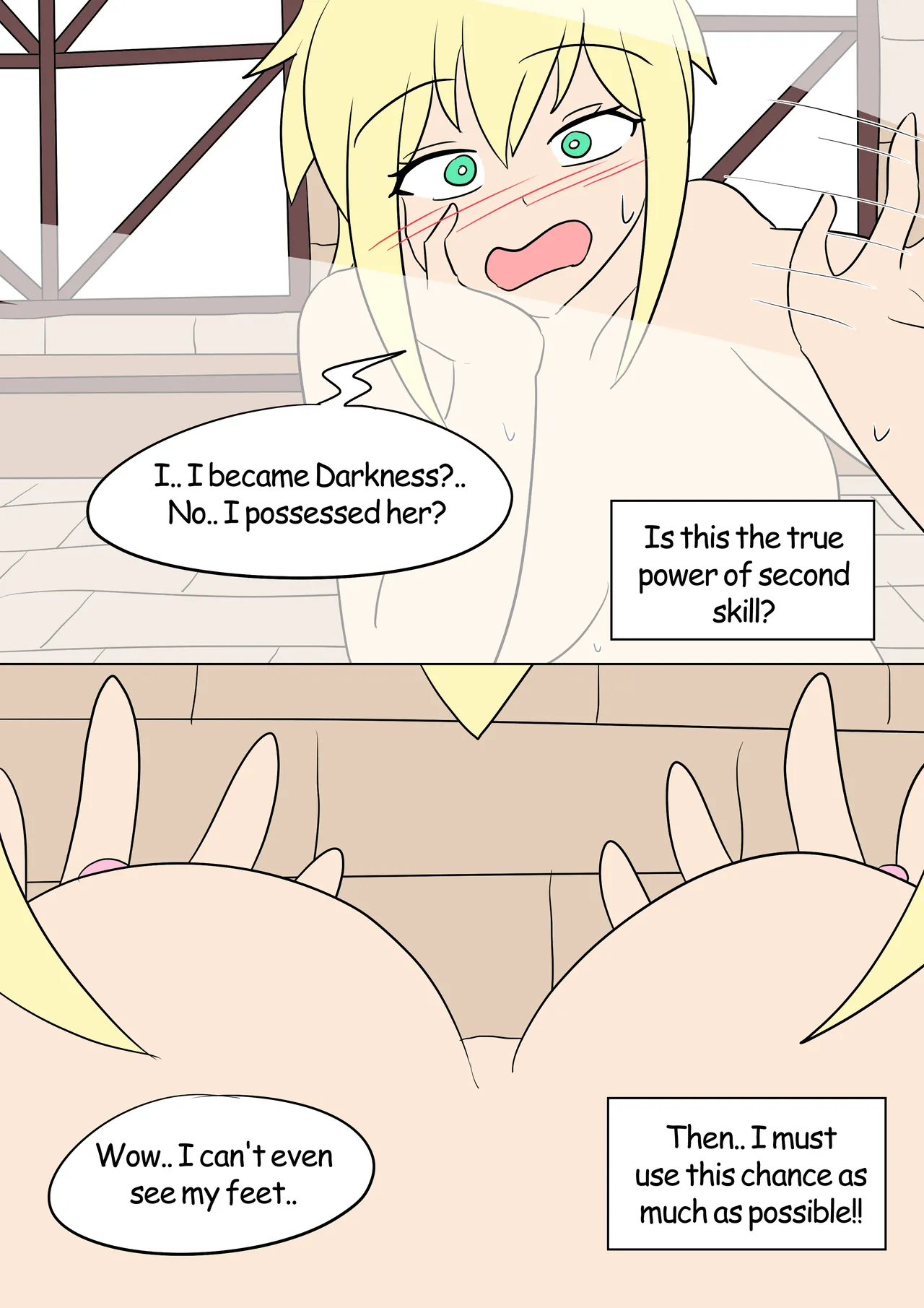 Konosuba: New Skill page 22 featuring aqua kono subarashii sekai ni syukufuku o parody - slime masturbation hentai manga - read online free