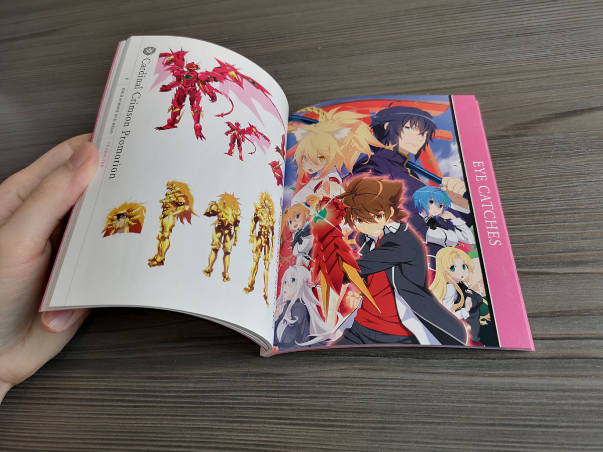 Highschool DxD Hero BD booklet scans page 28 - read online free