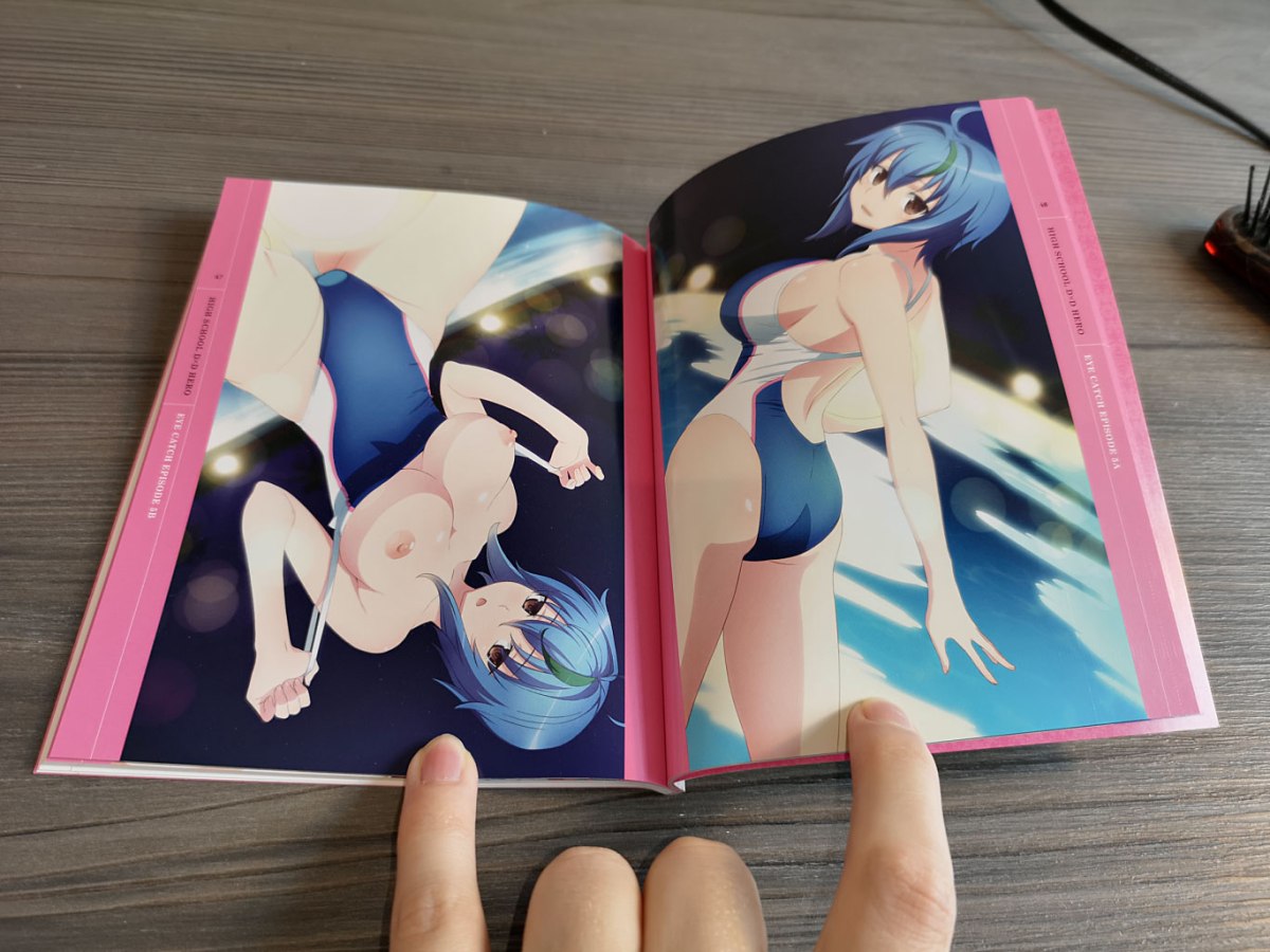 Highschool DxD Hero BD booklet scans page 37 - read online free