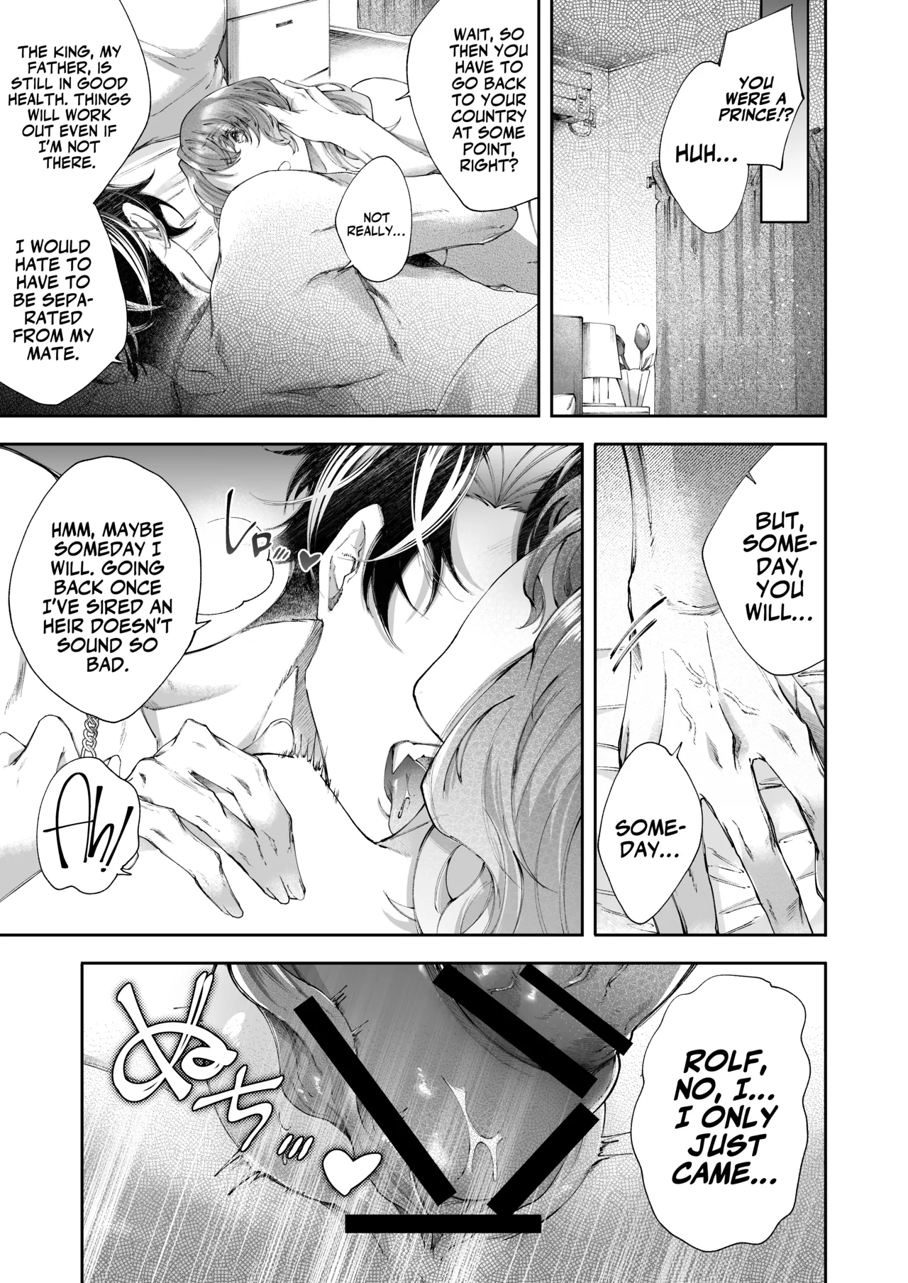 Hiroware Juujin Ouji no Kainushi Dekiai Keikaku | The Stray Beast Prince's Love Plan page 38 original parody - sole female sole male hentai manga - read online free