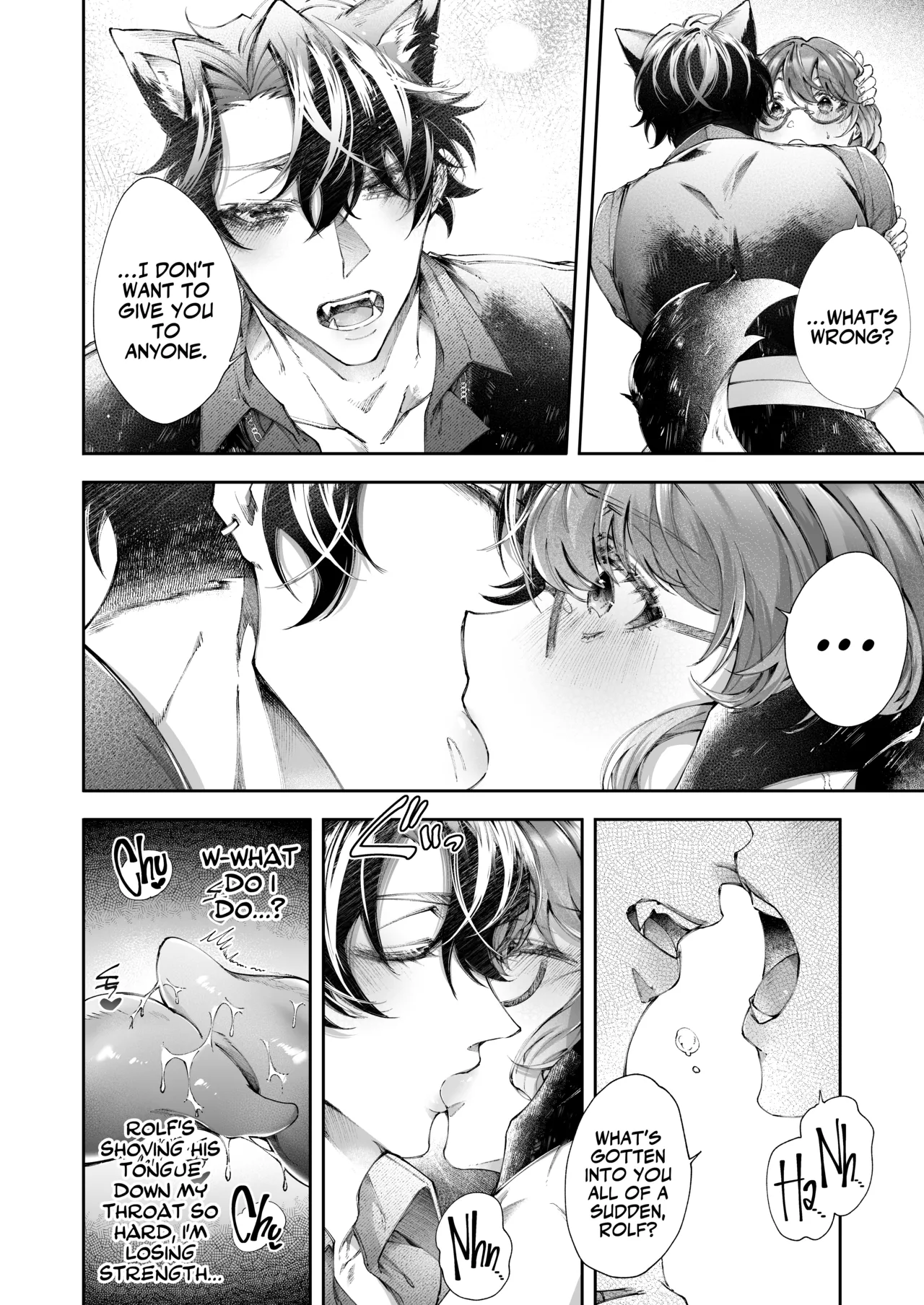Hiroware Juujin Ouji no Kainushi Dekiai Keikaku | The Stray Beast Prince's Love Plan page 9 original parody - dog boy kissing hentai manga - read online free