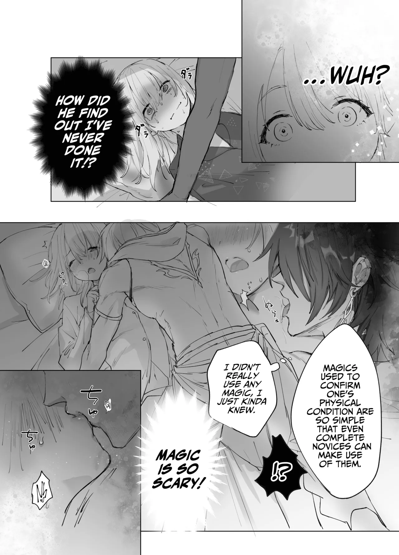 Isekai Mahoutsukai wa Kaerenai page 27 original parody - kissing cunnilingus hentai manga - read online free