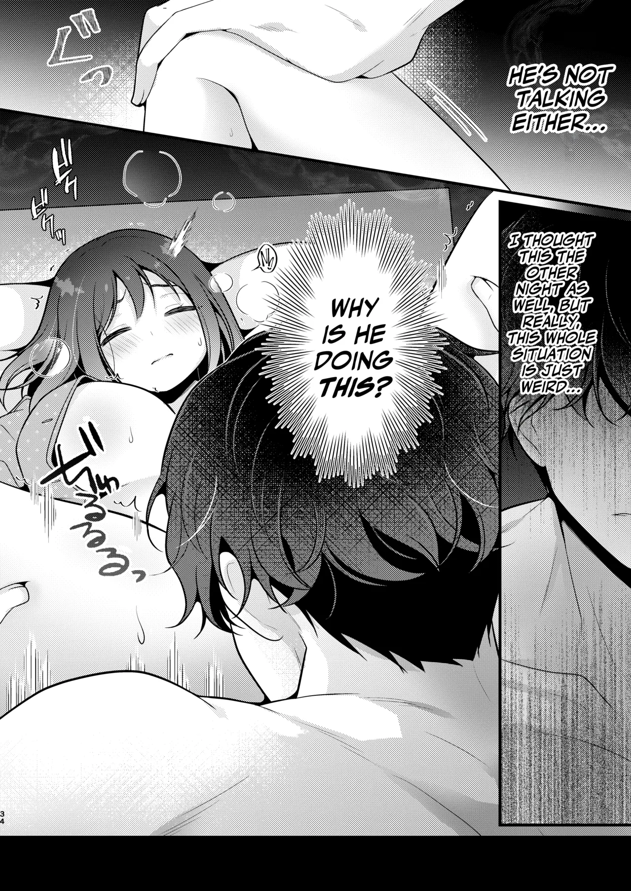 Gori Macho Yuurei ni Maiban Kakareteimasu! page 34 original parody - big breasts cunnilingus hentai manga - read online free