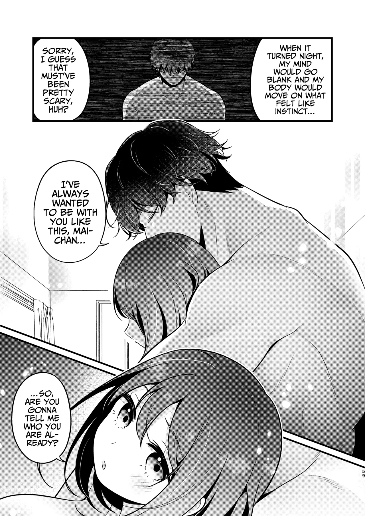Gori Macho Yuurei ni Maiban Kakareteimasu! page 59 original parody - big breasts cunnilingus hentai manga - read online free