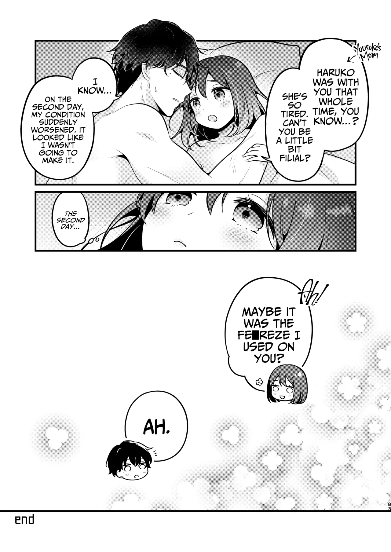 Gori Macho Yuurei ni Maiban Kakareteimasu! page 83 original parody - sole female sole male hentai manga - read online free