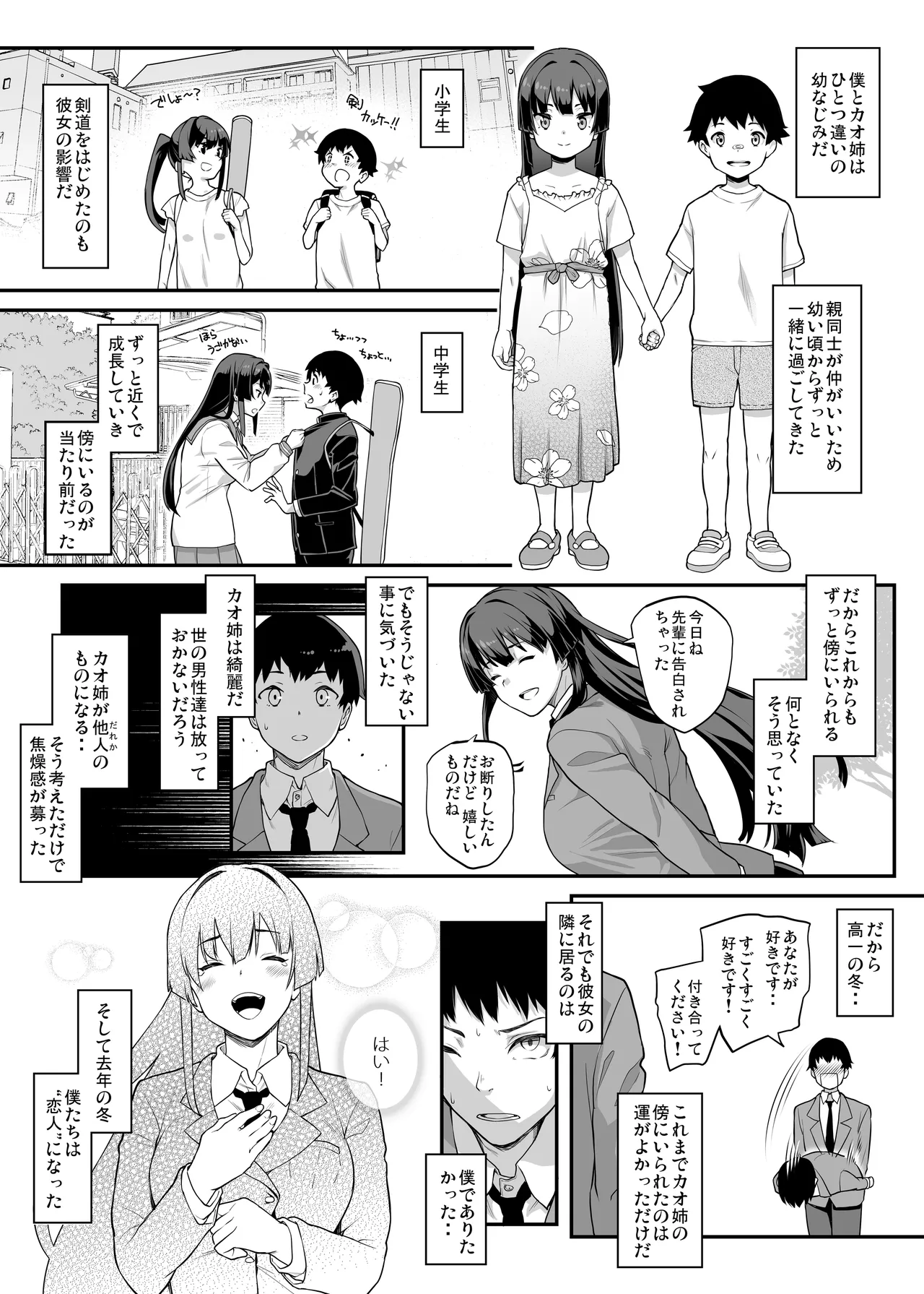 Kendoubu Shushou de Osananajimi no Bijin de Tsuyoi Boku no Kanojo ga, Charao ni Assari Otosareru Wake ga Nai - Page 6