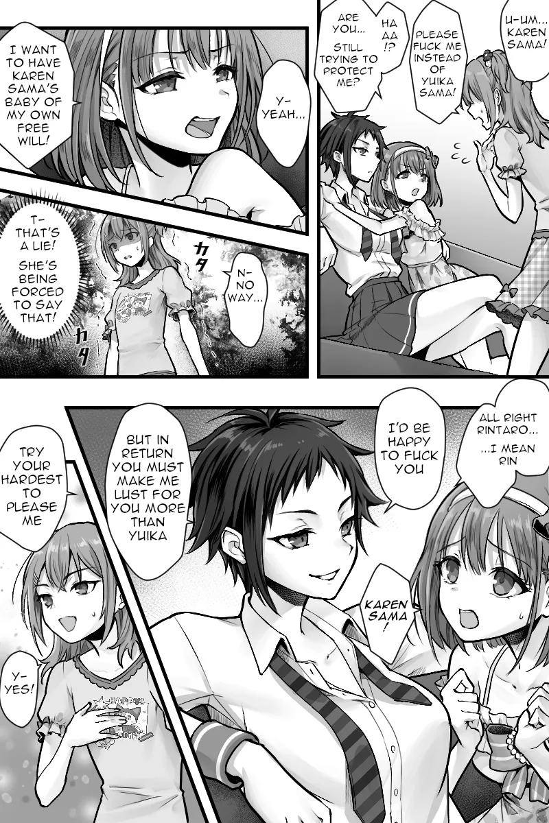 Zoku Futanari Chinpo-sama ni Kanraku Shita Kanojo to Mesu Ochi Shita Boku no Monogatari page 12 original parody - multi-work series blowjob hentai manga - read online free