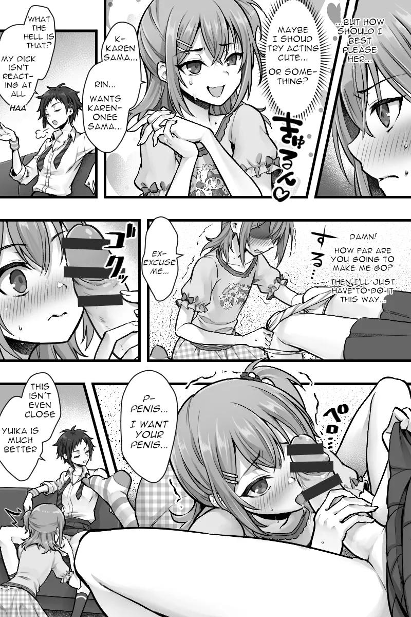 Zoku Futanari Chinpo-sama ni Kanraku Shita Kanojo to Mesu Ochi Shita Boku no Monogatari page 13 original parody - multi-work series blowjob hentai manga - read online free