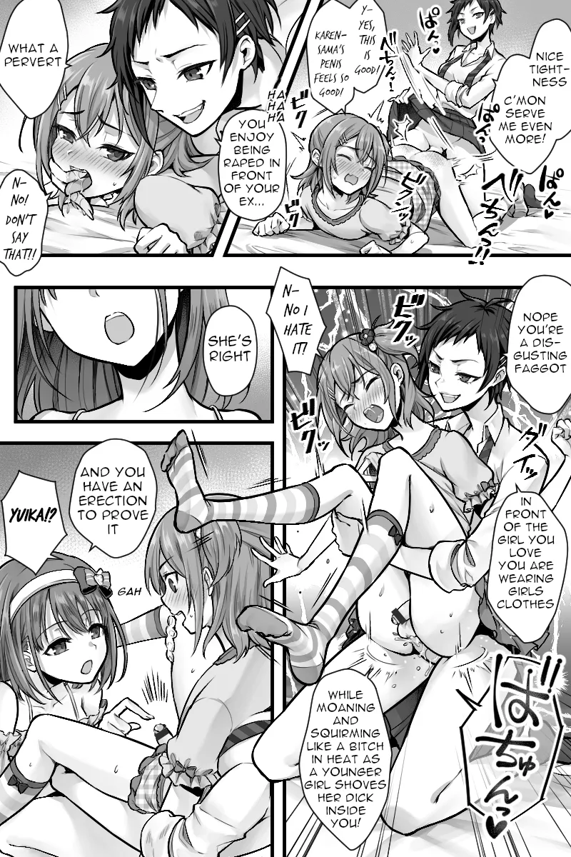 Zoku Futanari Chinpo-sama ni Kanraku Shita Kanojo to Mesu Ochi Shita Boku no Monogatari page 16 original parody - multi-work series blowjob hentai manga - read online free