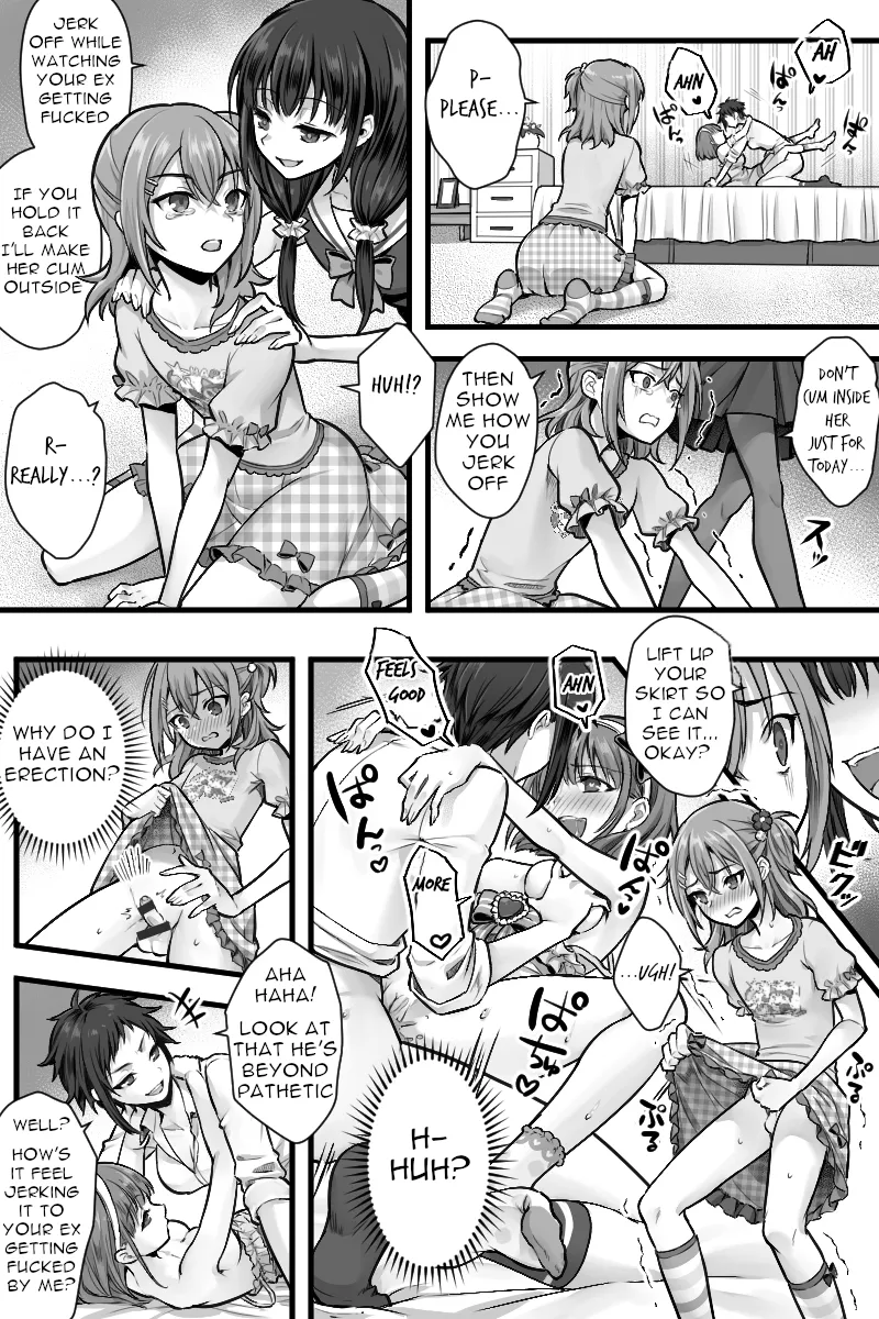 Zoku Futanari Chinpo-sama ni Kanraku Shita Kanojo to Mesu Ochi Shita Boku no Monogatari page 19 original parody - humiliation spanking hentai manga - read online free