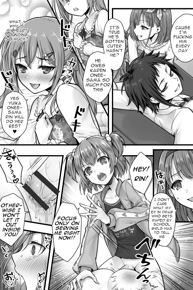 Zoku Futanari Chinpo-sama ni Kanraku Shita Kanojo to Mesu Ochi Shita Boku no Monogatari page 25 original parody - humiliation spanking hentai manga - read online free
