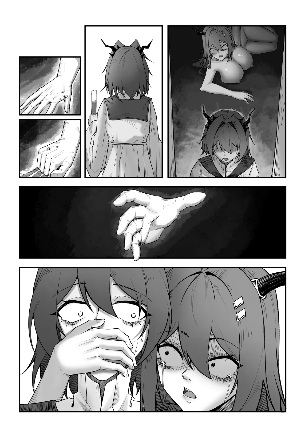 乱交统领塔rua#2真我是谁 page 23 arknights parody - horns hentai manga - read online free