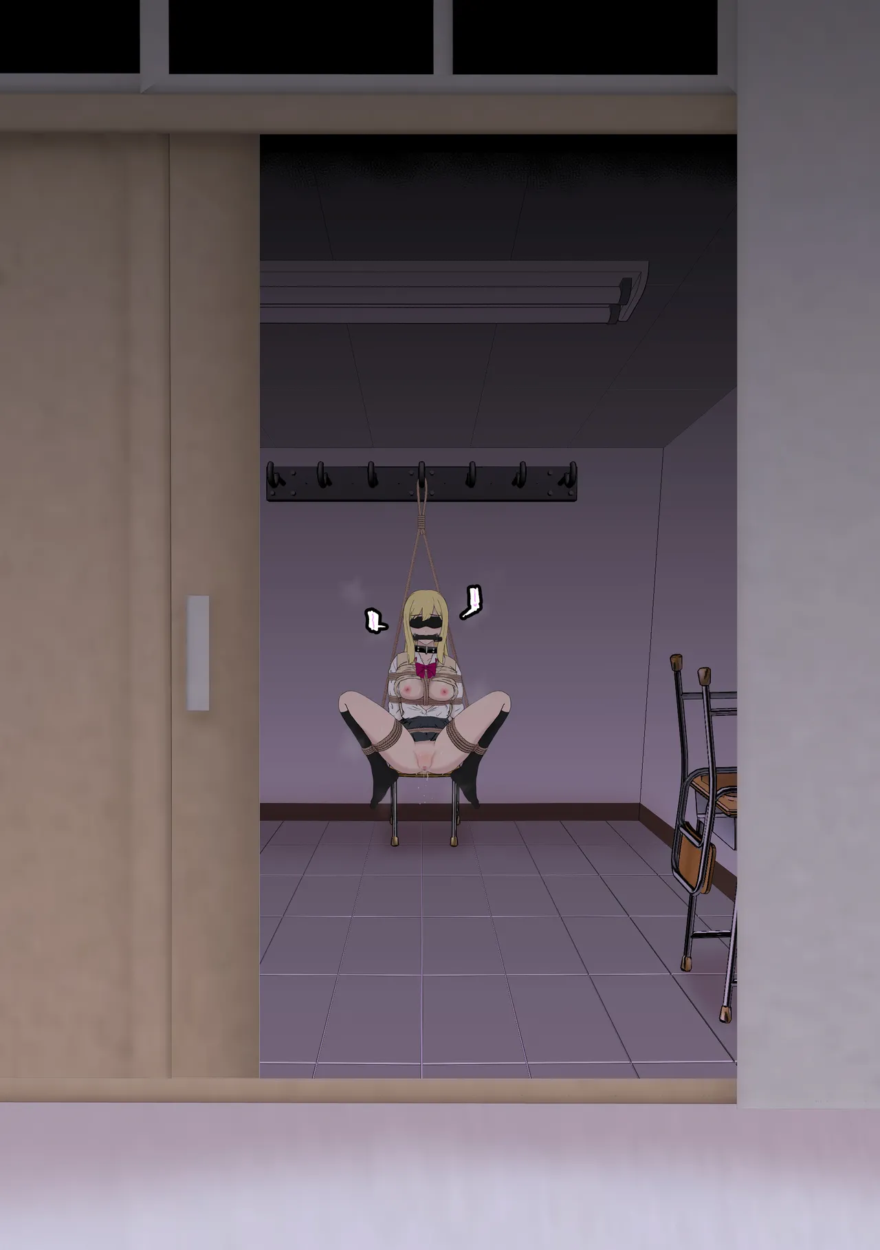 Fuuki Torishimari Kiroku page 54 original parody - sole female mosaic censorship hentai manga - read online free