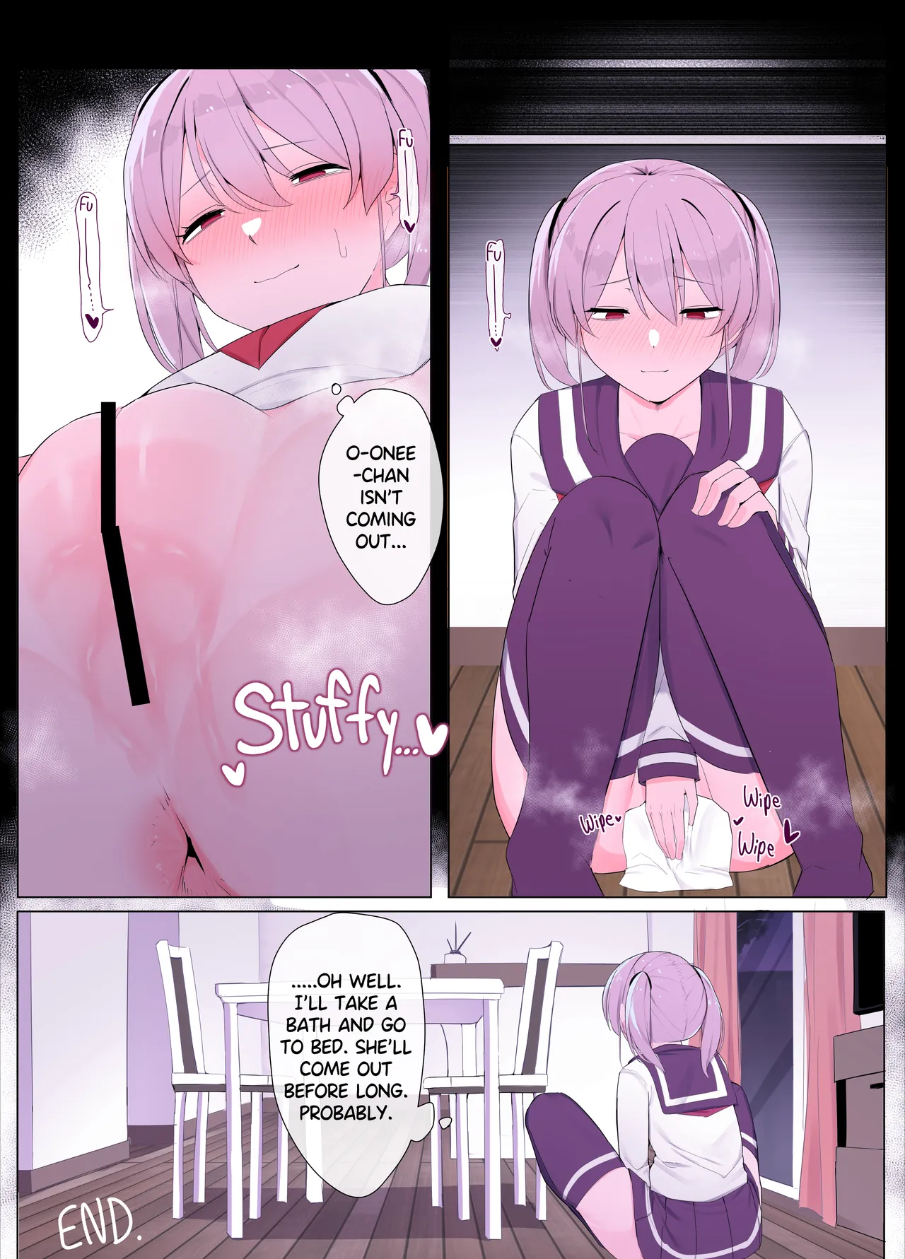 Imouto ni Shihai Sareru Ane | Decadent page 23 original parody - females only unbirth hentai manga - read online free