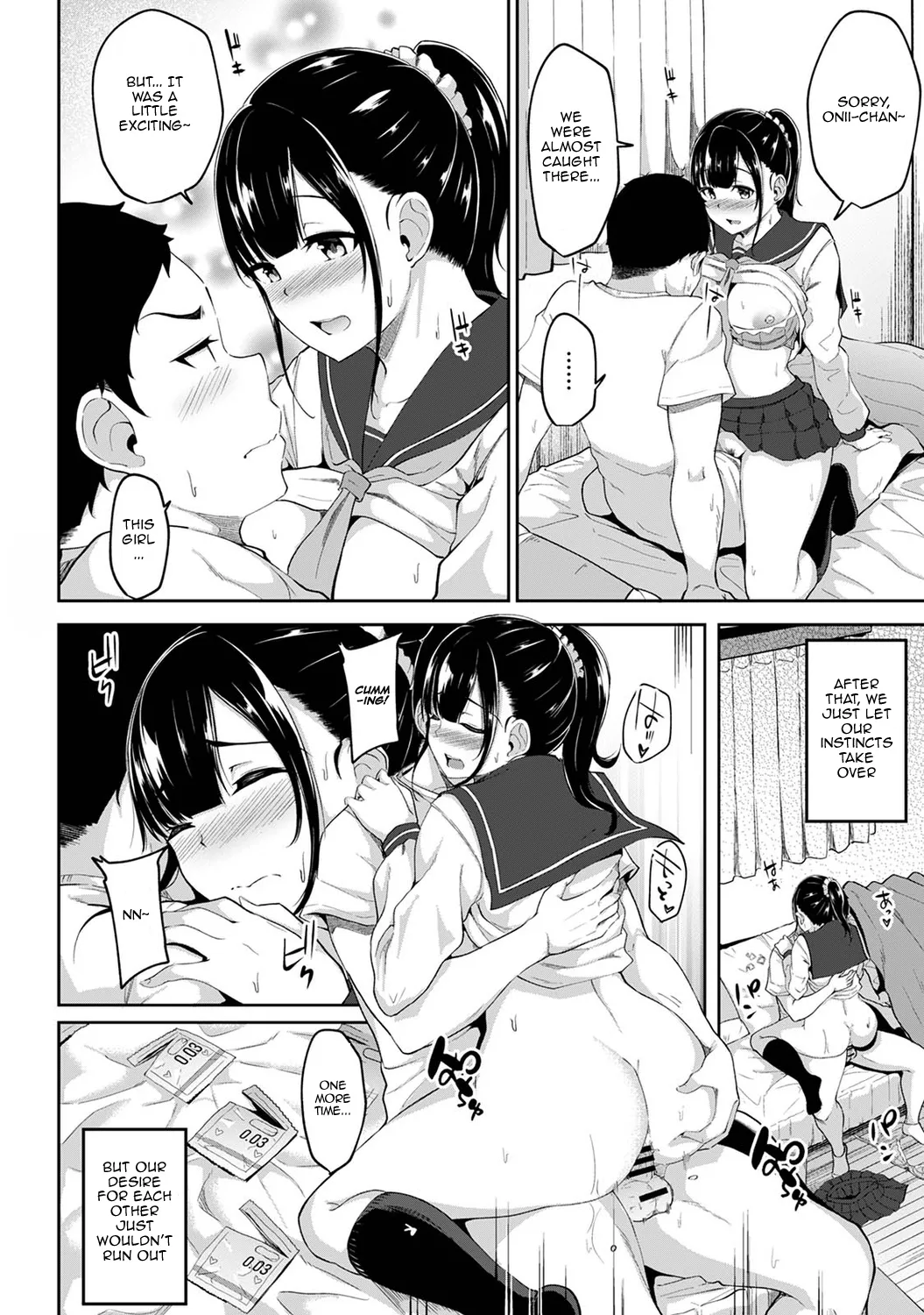 Asa Okitara Imouto ga Hadaka Apron Sugata datta node Hamete Mita | I Woke Up to my Naked Apron Sister and Tried Fucking Her Ch. 1-16 page 39 - sole male nakadashi hentai manga - read online free