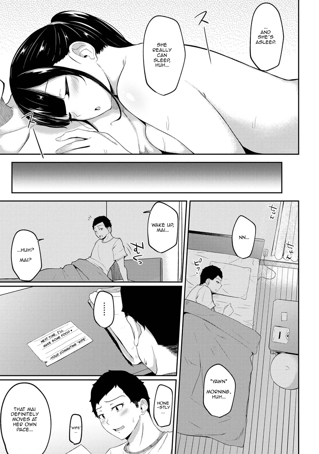 Asa Okitara Imouto ga Hadaka Apron Sugata datta node Hamete Mita | I Woke Up to my Naked Apron Sister and Tried Fucking Her Ch. 1-16 page 94 - squirting sweating hentai manga - read online free
