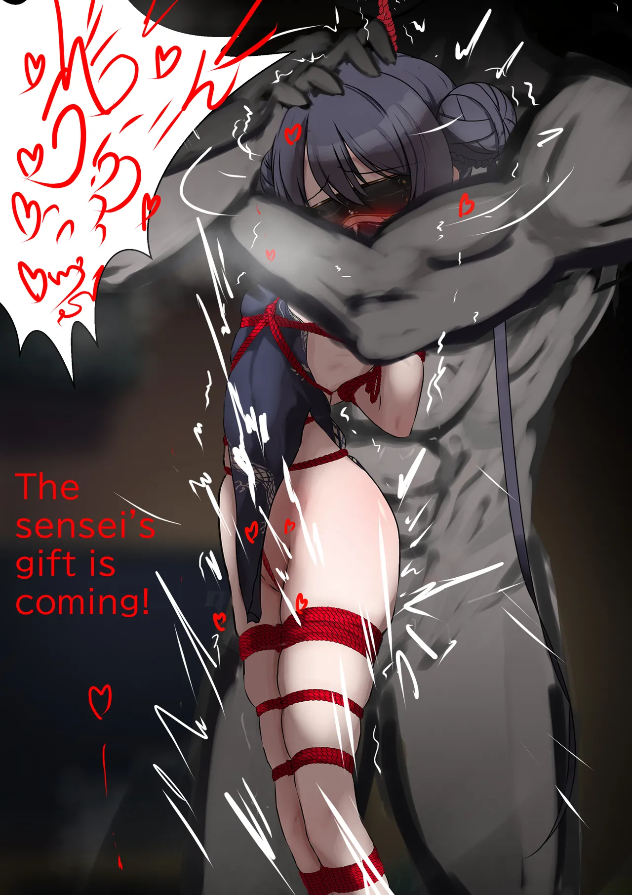 2月の記録 English page 21 featuring kisaki ryuuge blue archive parody - very long hair horns hentai manga - read online free