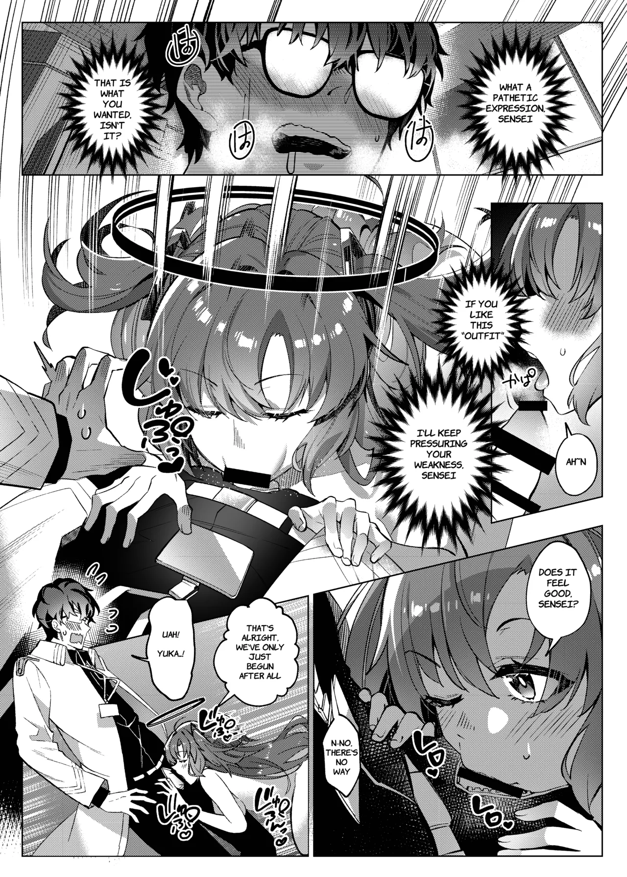 Yuuwaku de Schale Sensei o Yowaraseru Sakusen Blue Archive TSF doujinshi | The Strategy to Weaken Schale Sensei with Temptation page 29 featuring yuuka hayase blue archive parody - glasses schoolgirl uniform hentai manga - read online free