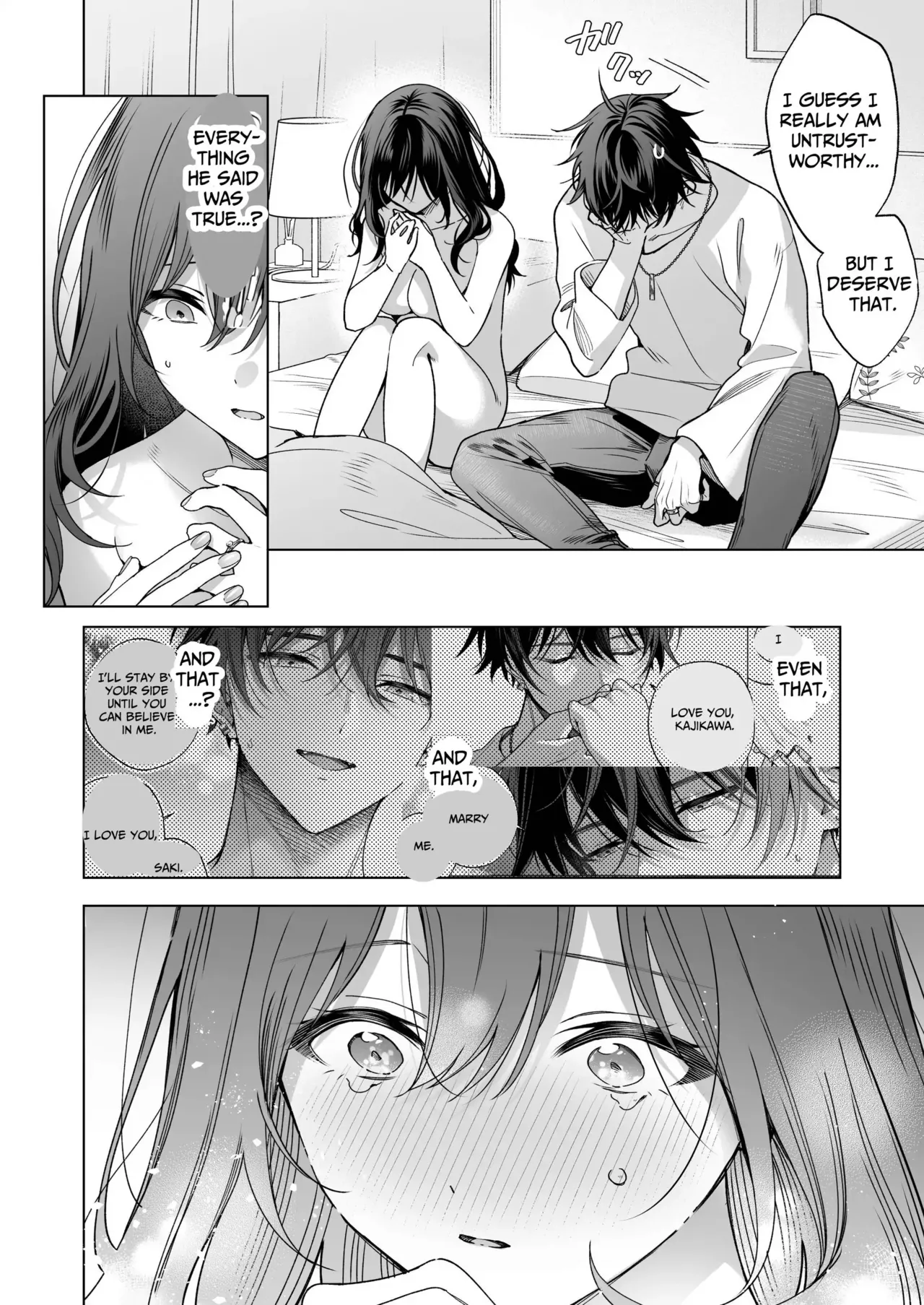 SeFri no Ichihara ga Nigashite Kurenai | My FWB Ichihara Won't Let Me Go page 58 original parody - nakadashi fingering hentai manga - read online free