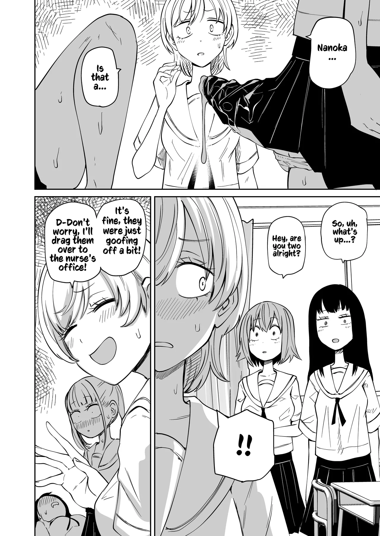Chinpo Bare shita Ikioi de Tomodachi Zenin Onaho ni Shichaimashita | After I Was Exposed As A Futanari, I Turned All My Friends Into My Fuckholes! page 9 original parody - nakadashi big penis hentai manga - read online free