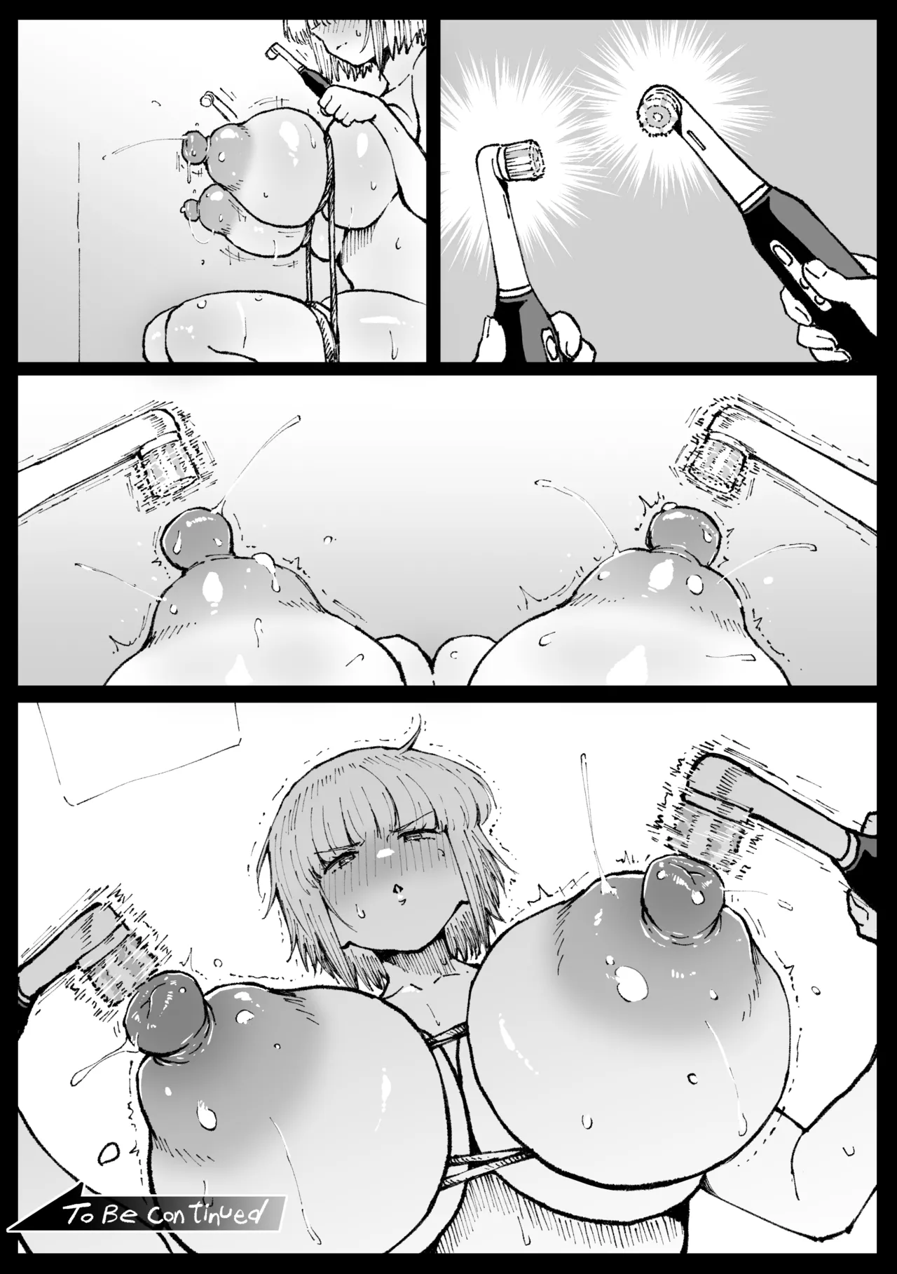家に帰って処理するフミネ・前編 page 10 original parody - big breasts big nipples hentai manga - read online free