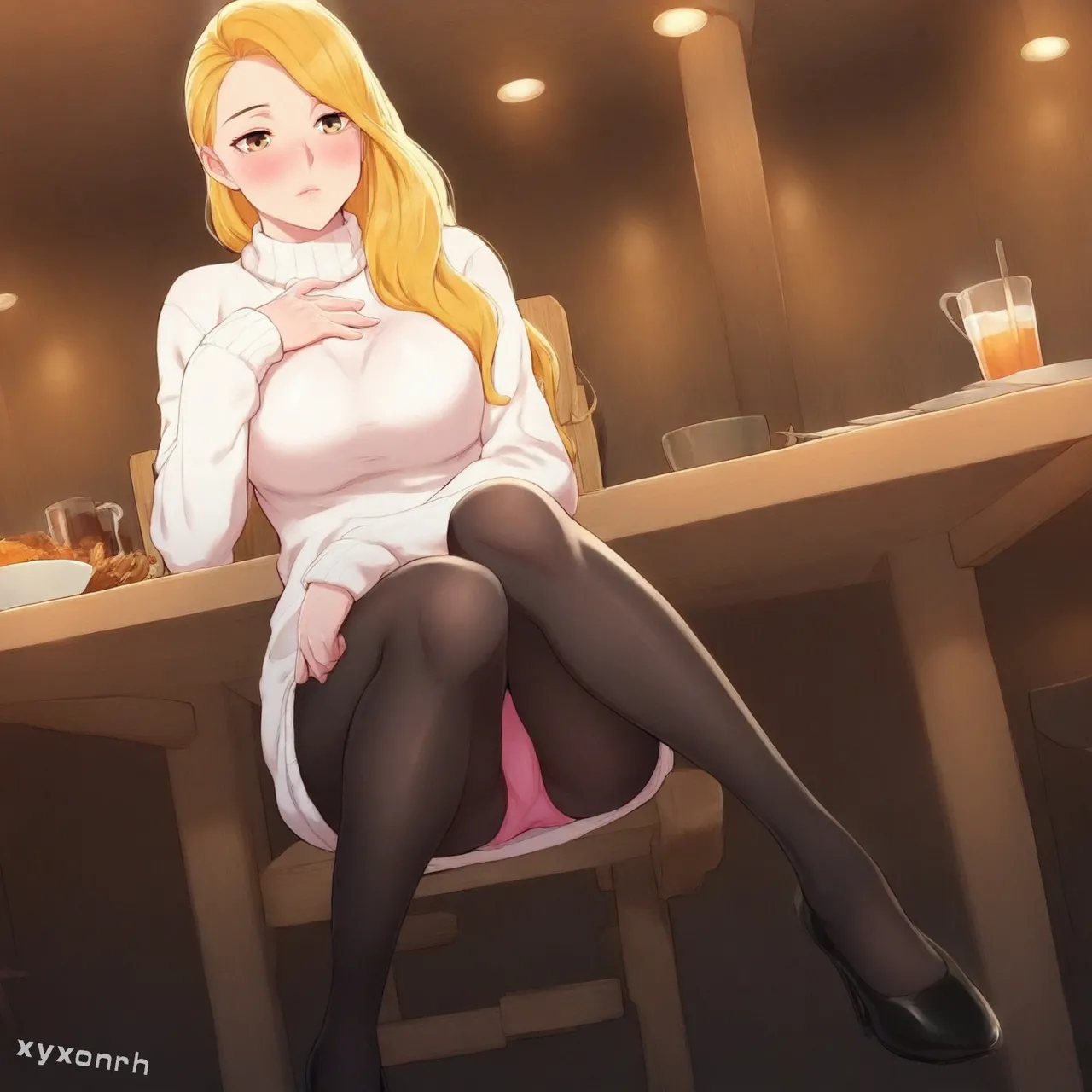 cute sophie webtoon 漂亮干姐姐 page 19 - ai generated hentai manga - read online free