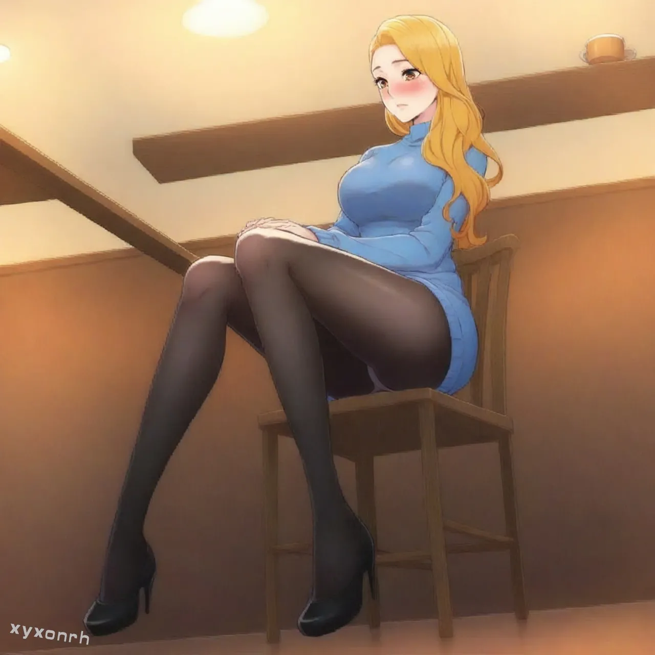 cute sophie webtoon 漂亮干姐姐 page 24 - ai generated hentai manga - read online free