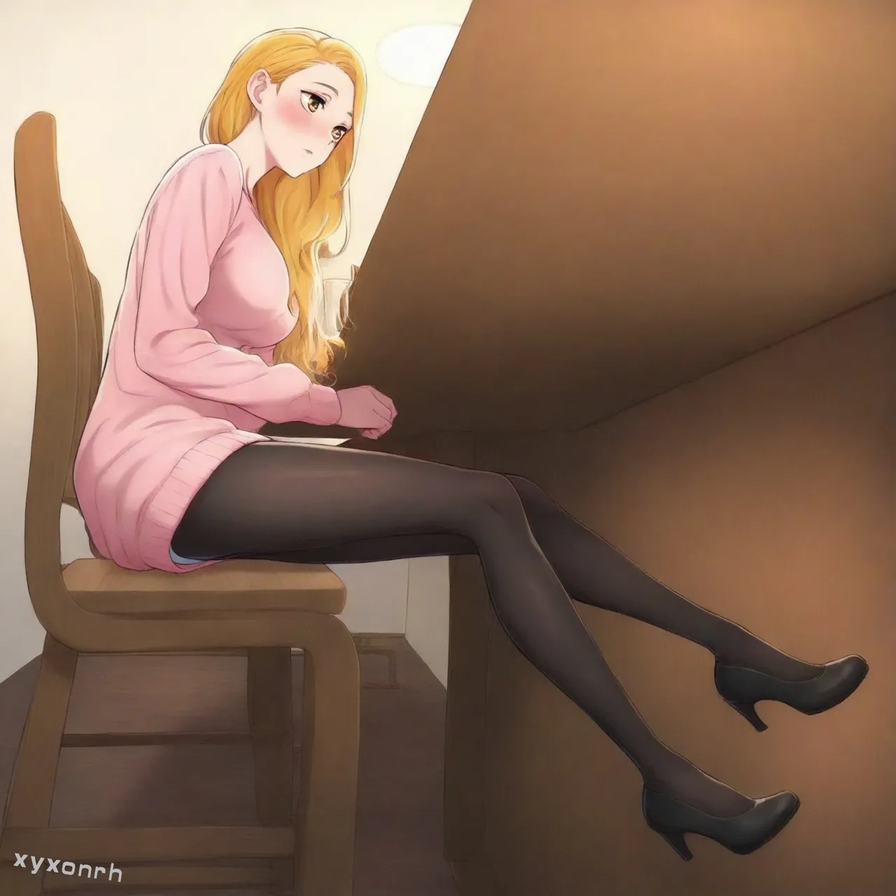 cute sophie webtoon 漂亮干姐姐 page 30 - ai generated hentai manga - read online free