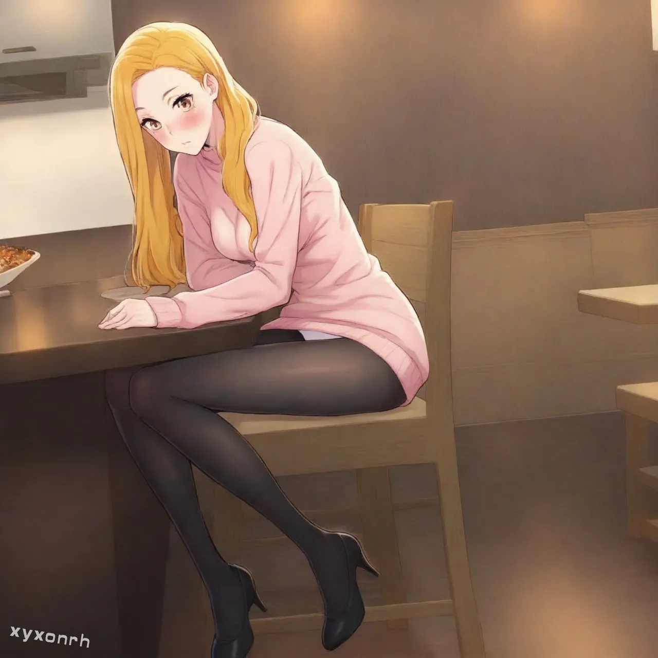 cute sophie webtoon 漂亮干姐姐 page 39 - ai generated hentai manga - read online free