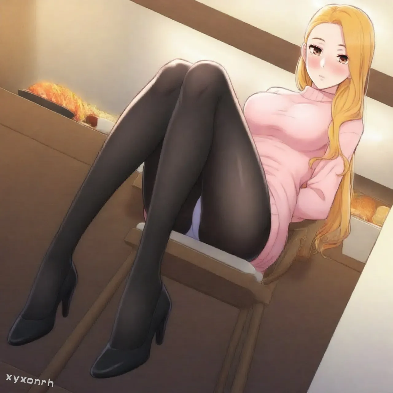 cute sophie webtoon 漂亮干姐姐 page 43 - ai generated hentai manga - read online free