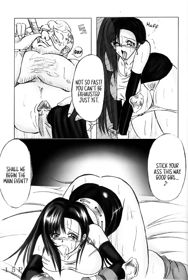 Festa. page 16 featuring yuffie kisaragi final fantasy vii parody - big breasts bald hentai manga - read online free