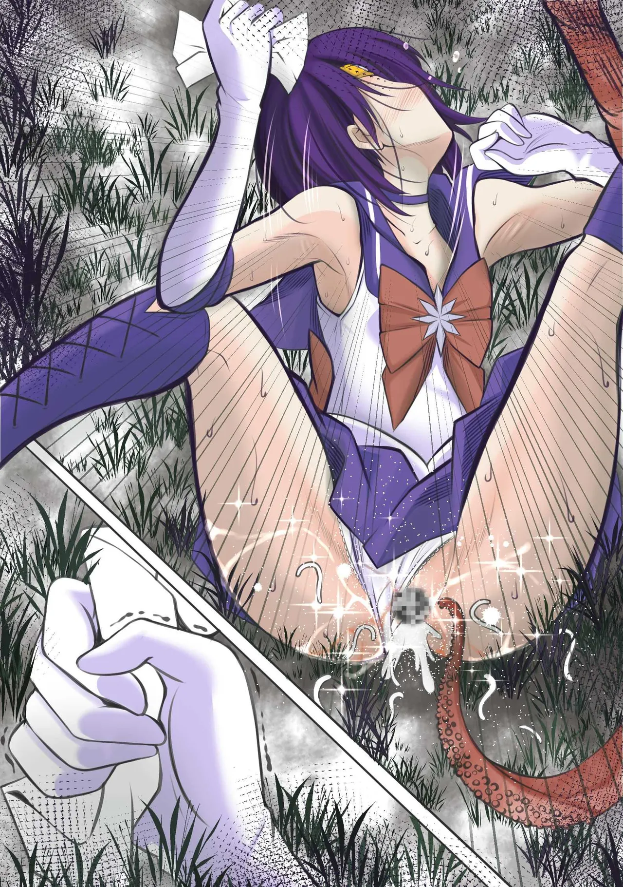 絶頂したら精神を乗っ取られる線虫に寄生されるセーラ●サターン page 39 featuring sailor saturn | hotaru tomoe sailor moon | bishoujo senshi sailor moon parody - mind control full color hentai manga - read online free