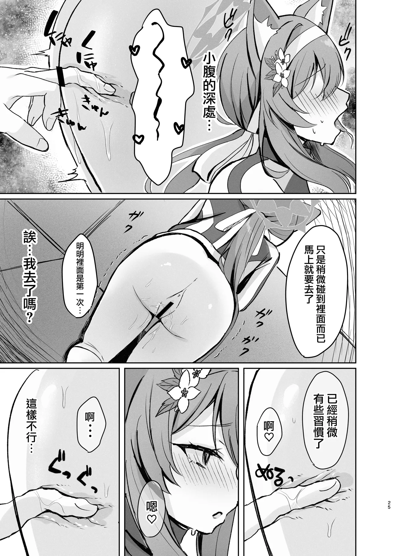 Kimochii Koto Motto Shiritakute Sensei ni Onegaishichau Hanashi  | 想要知道更多能讓人舒服的事情 於是向老師請教的故事 page 25 featuring mari iochi blue archive parody - sole female sole male hentai manga - read online free