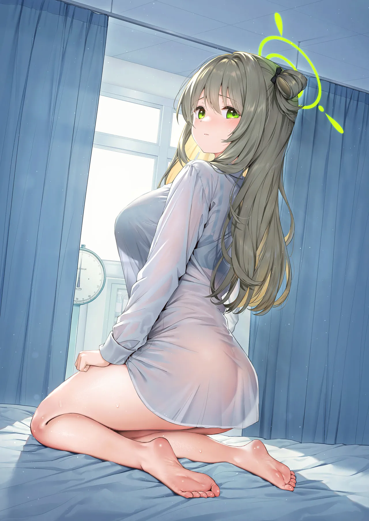 Nonomi, Ochitsuite. - My feelings grow... page 36 featuring nonomi izayoi blue archive parody - blowjob sole female hentai manga - read online free