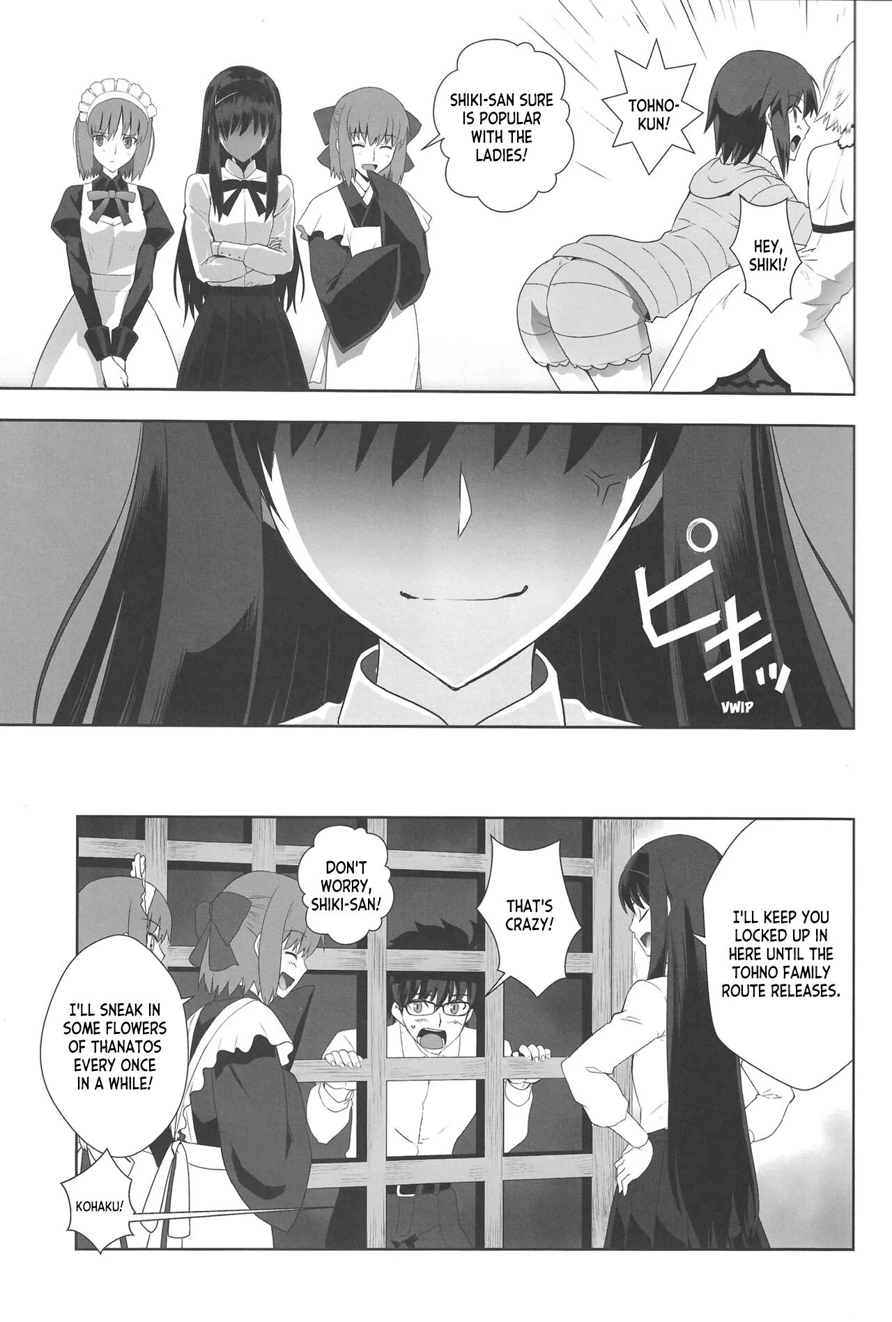 GLASS MOON page 14 featuring akiha tohno tsukihime parody - read online free