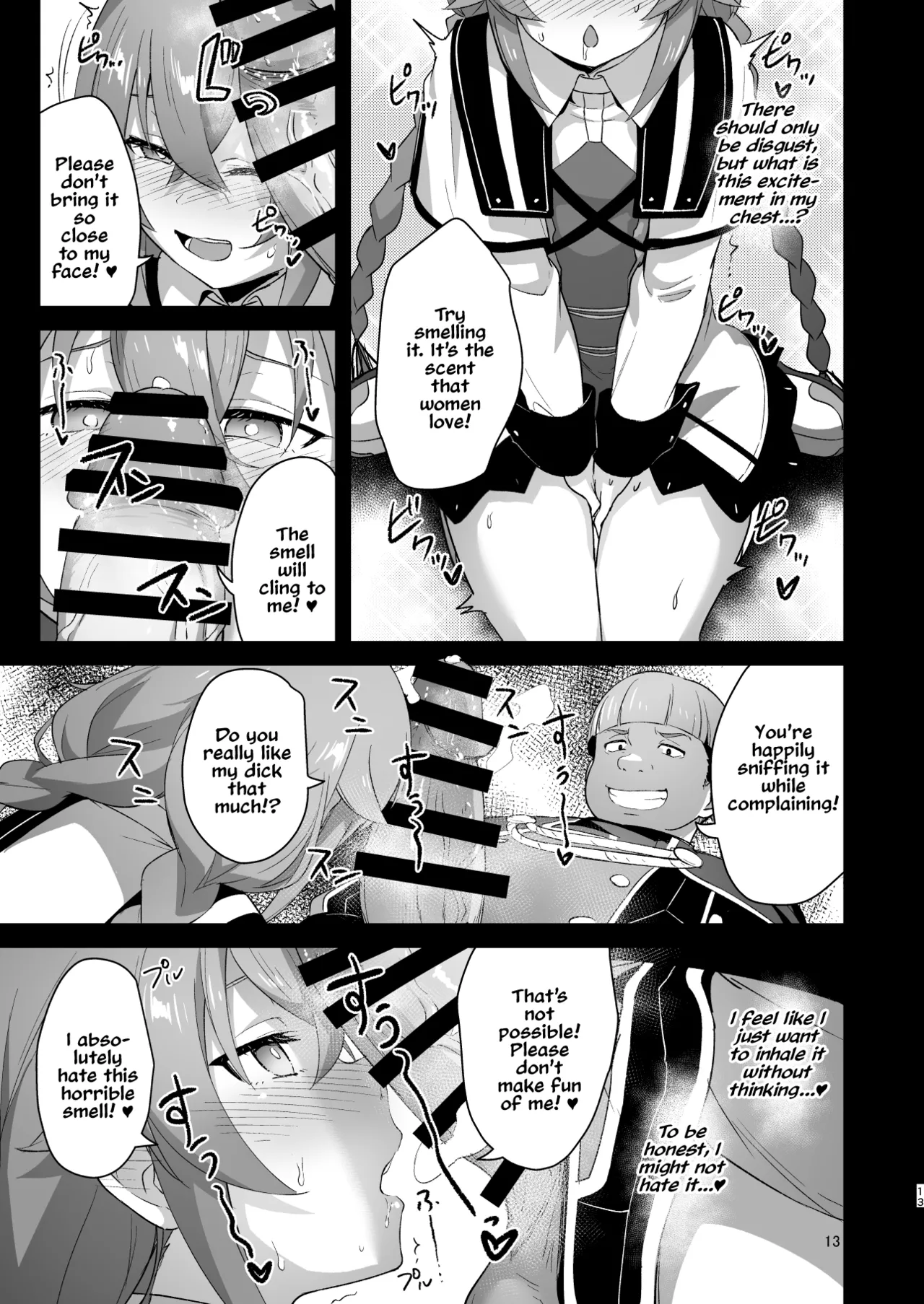 BAD END HEAVEN 5 page 12 featuring roxy migurdia mushoku tensei parody - sole female big penis hentai manga - read online free