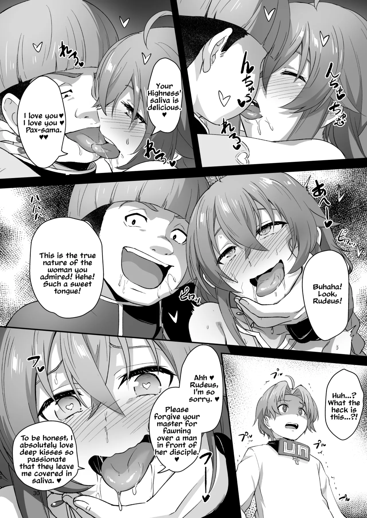 BAD END HEAVEN 5 page 29 featuring roxy migurdia mushoku tensei parody - humiliation piercing hentai manga - read online free
