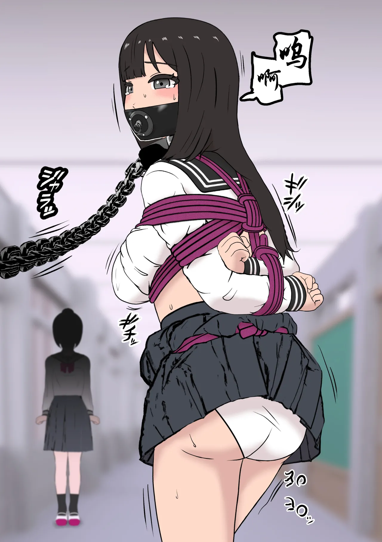 Fūki Torishimari Kiroku 5 page 14 original parody - mosaic censorship multi-work series hentai manga - read online free