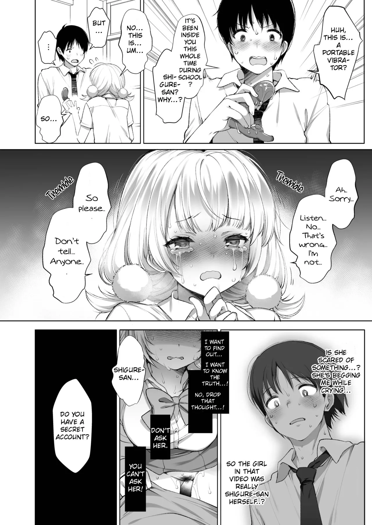 Idol Haishinsha Shigure Ui Naisho no Douga Haishin 2 page 11 featuring shigure ui - nakadashi x-ray hentai manga - read online free