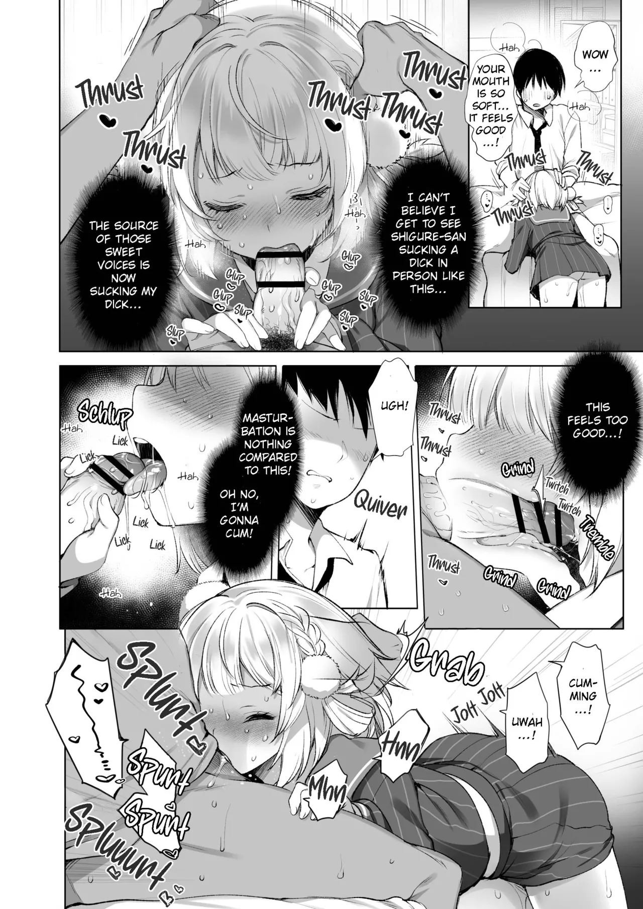 Idol Haishinsha Shigure Ui Naisho no Douga Haishin 2 page 17 featuring shigure ui - nakadashi x-ray hentai manga - read online free